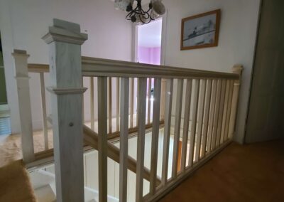 White Railing